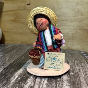 Annalee Mobilitee 7” South American Girl Doll-1995